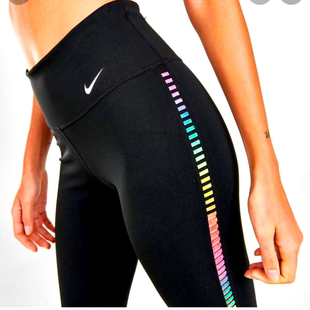 NWT Nike Rainbow Leggings